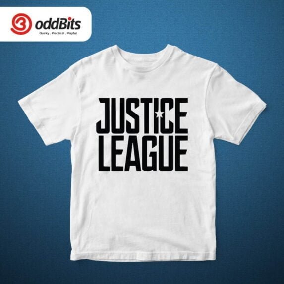 Justice League Tshirt White