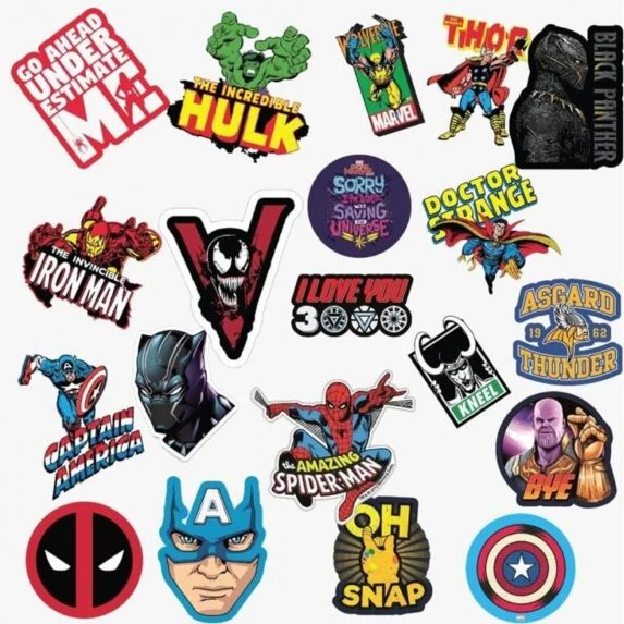 Marvel Value Stickers Pack