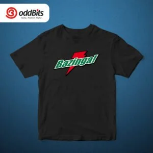 Bazinga Tshirt Black
