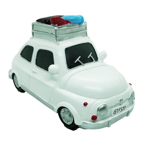 Vintage Mini Resin Car Coin Bank