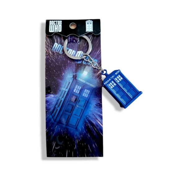 Doctor Who Tardis Metal Keychain