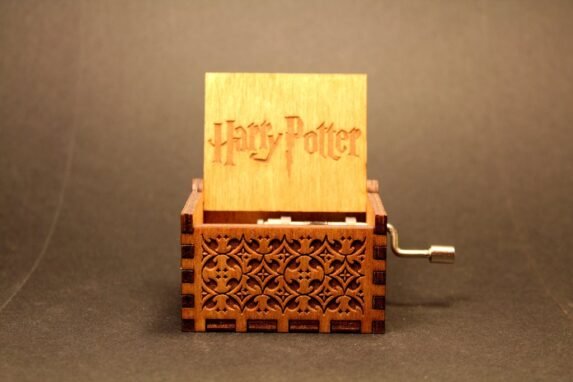 Harry Potter Engraved wooden music box