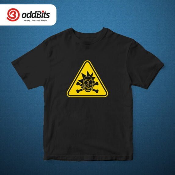Rick Danger Cotton Graphic T-shirt For Men