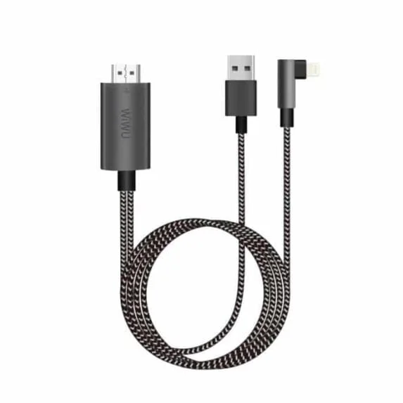 WiWU X7 IPhone HDMI HD 1080P 4K HDTV Video Cable Adapter