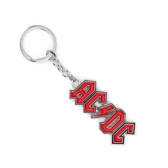 ACDC Metal Keychain