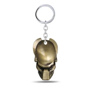 Alien Metal Keychain