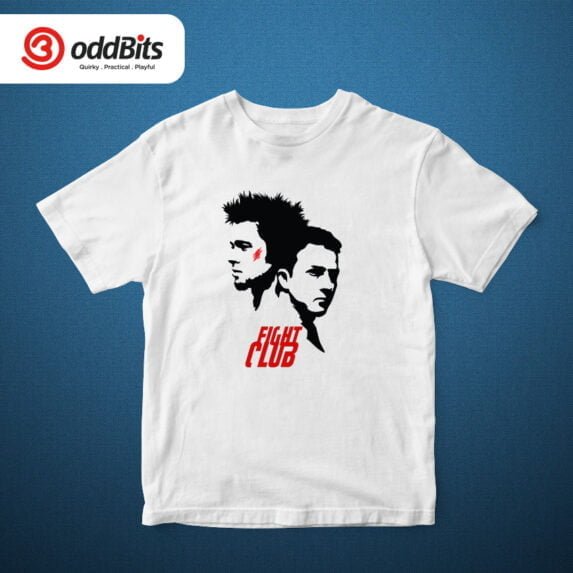Fight Club Cotton Graphic T-shirt For Men