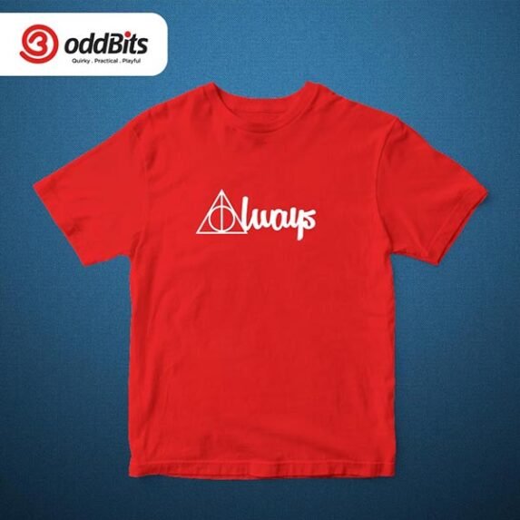 Harry Potter Always Tshirt Red