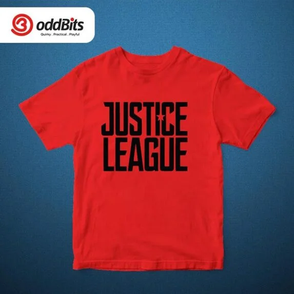 Justice League Tshirt Red
