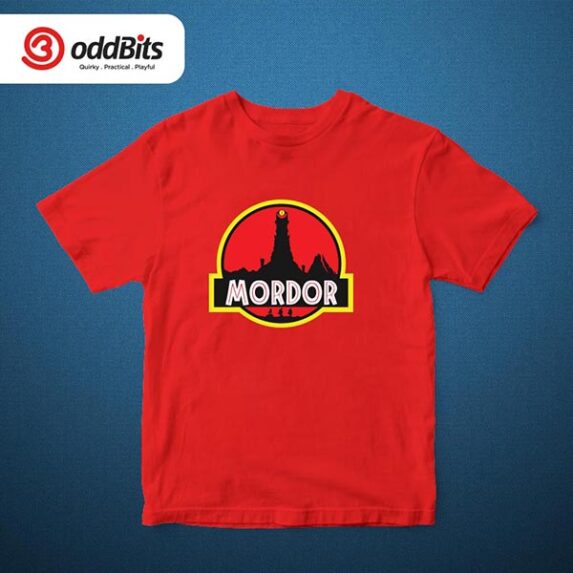 Mordor Park Graphic Tshirt Red
