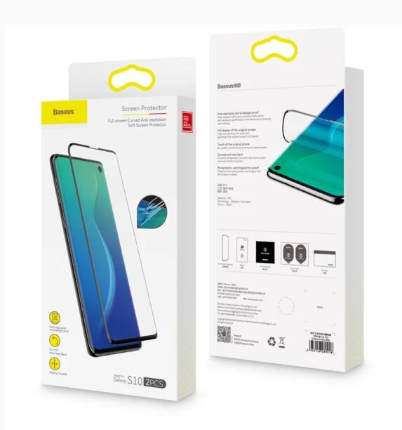 Baseus 2x Pack 3D Screen Protector Samsung Galaxy S10 & S10+