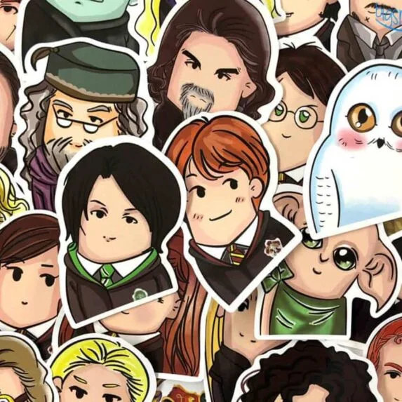 Harry Potter Heads Stickers Pack