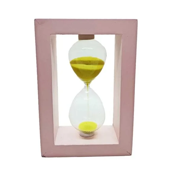 Rectangular Wooden Frame Sand clock Hour Glass