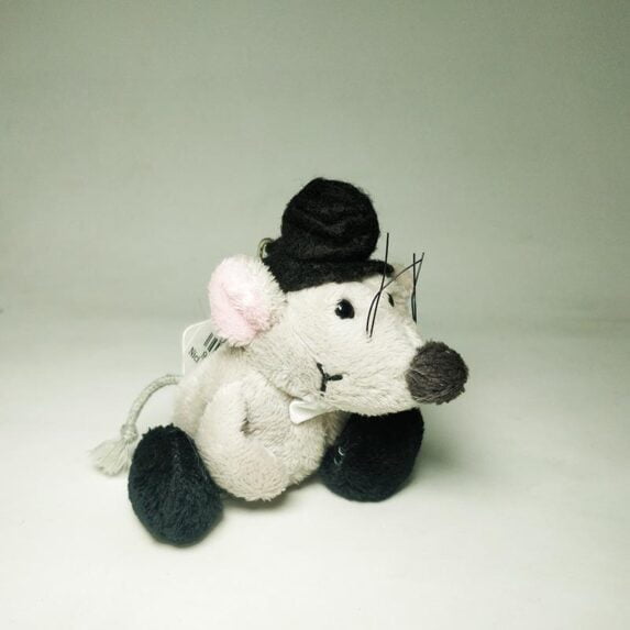 NICI Rat Plush Toy Stuffed Animal Keyring Keychain