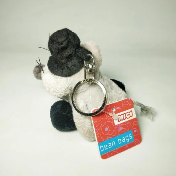 NICI Rat Plush Toy Stuffed Animal Keyring Keychain