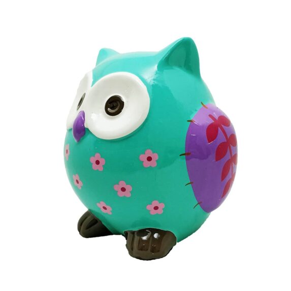 Cute Owl Coin Bank