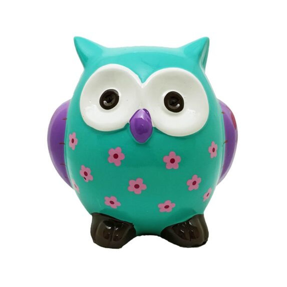 Cute Owl Coin Bank