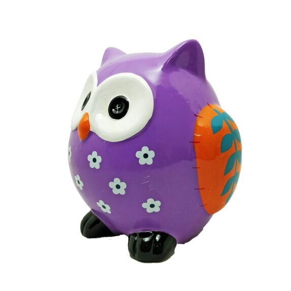 Cute Owl Coin Bank