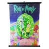 Rick And Morty Space Fabric Poster