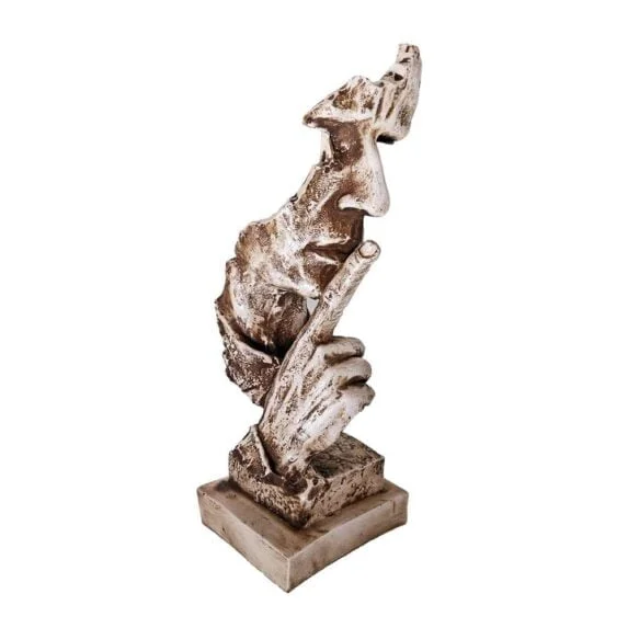 SPEAK NO EVIL Face Sculpture