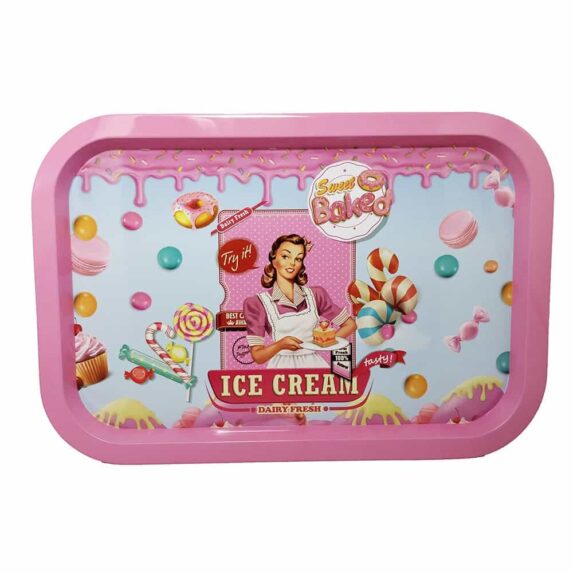 Big Tin tray: Ice Cream