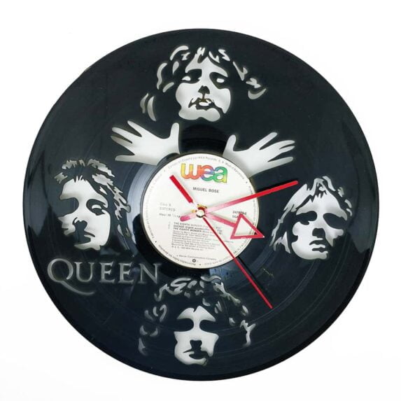 Queen Vinyl Record Clock