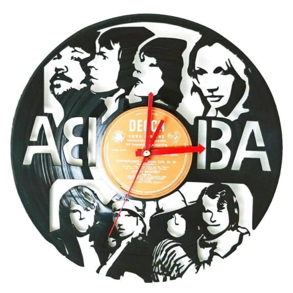 Abba Vinyl Record Clock