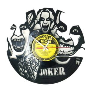 Suicide Squad Joker Vinyl Record Clock
