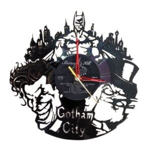 Batman Gotham City Vinyl Record Clock