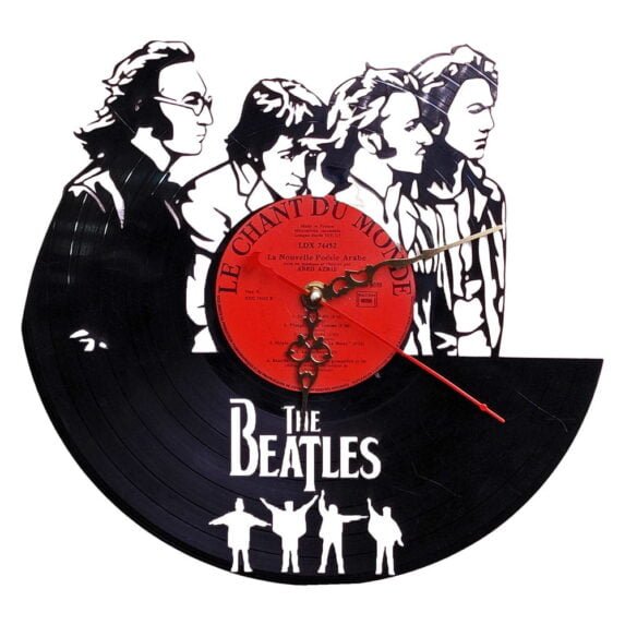 The Beatles Legends Vinyl Record Clock