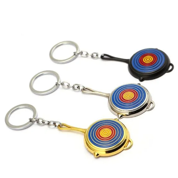 PUBG Bullseye Pan Keychain