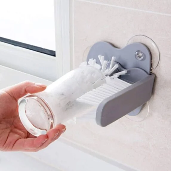 Sink Self Stand Bottle Cleaning Brush