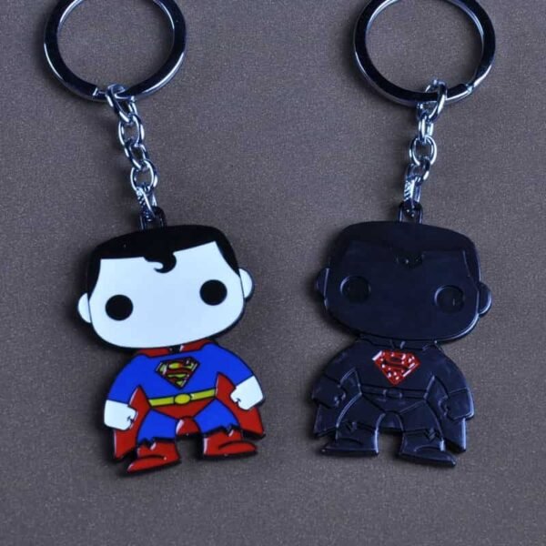 Superman Comic Figure Keychain