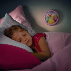 Disney Battery-Powered LED Push Night Light