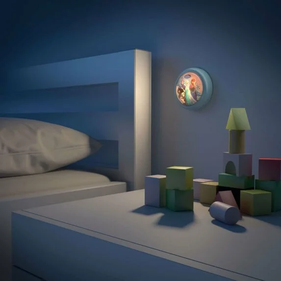 Disney Battery-Powered LED Push Night Light