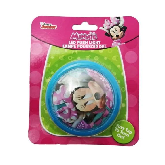 Disney Battery-Powered LED Push Night Light
