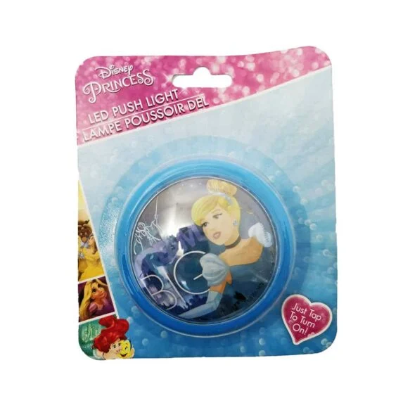 Disney Battery-Powered LED Push Night Light