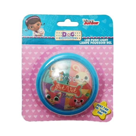 Disney Battery-Powered LED Push Night Light