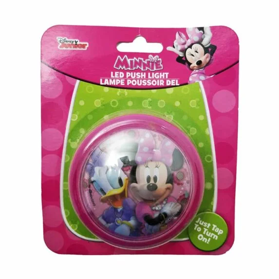 Disney Battery-Powered LED Push Night Light