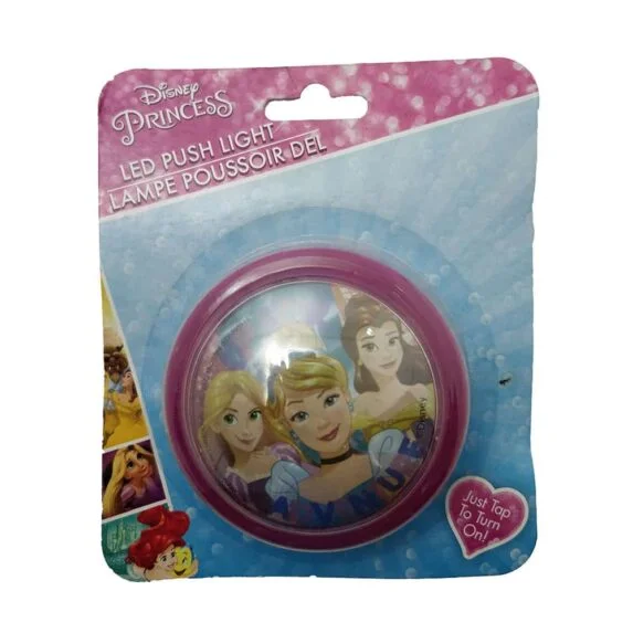 Disney Battery-Powered LED Push Night Light