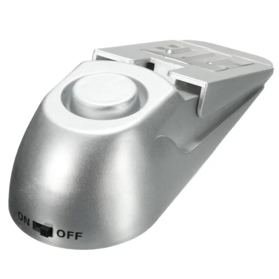 Home Security Safety Door Stopper Blocking Wedge Warning Alarm Alert System