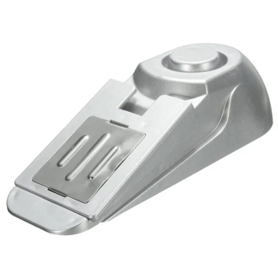 Home Security Safety Door Stopper Blocking Wedge Warning Alarm Alert System