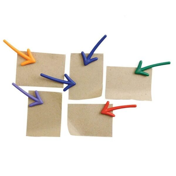 Lohas Novelty Arrow Fridge Magnets Memo Note Holder Pack Of 6