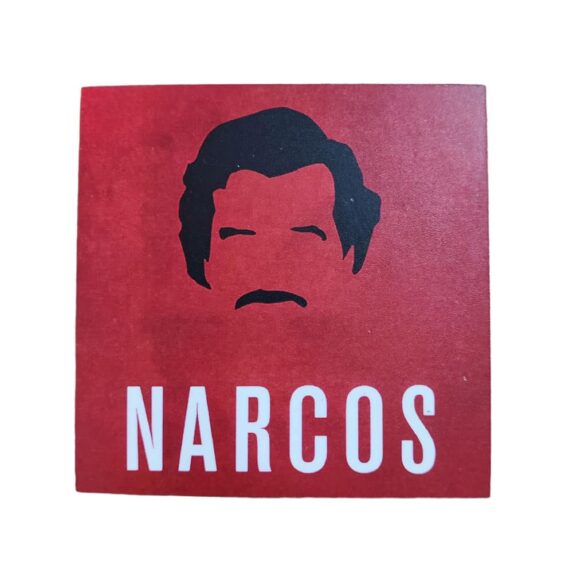 Narcos Wooden Coaster