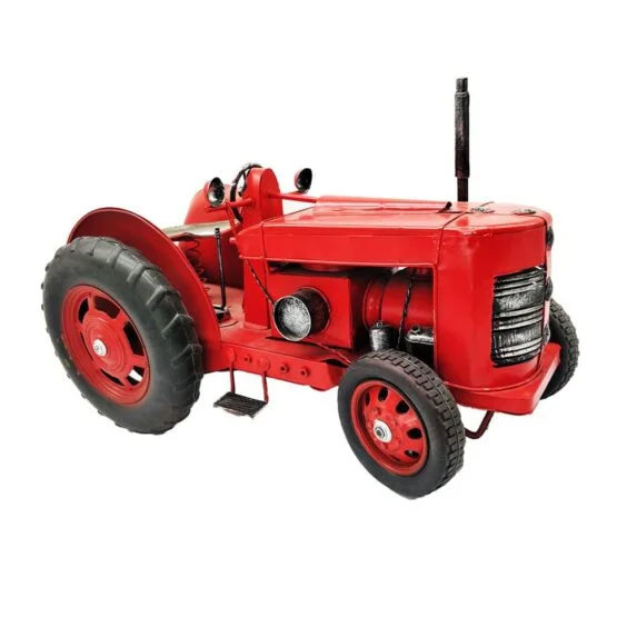 Tractor Model Trekker Model Car Metal Antique Style