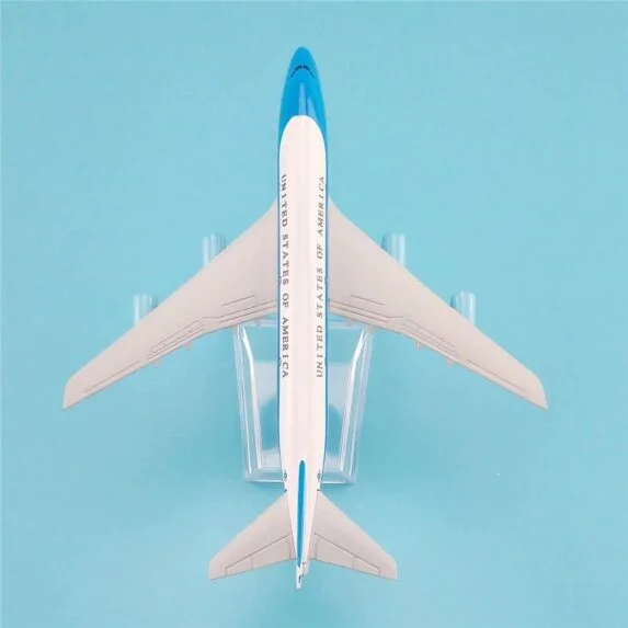 USA Air Force One Airways Boeing 747 B747 Metal Airplane Model 1:400