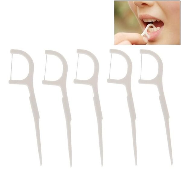 30 قطعة للأسنان مع الخيط العريض خيط تنظيف الأسنان ABS