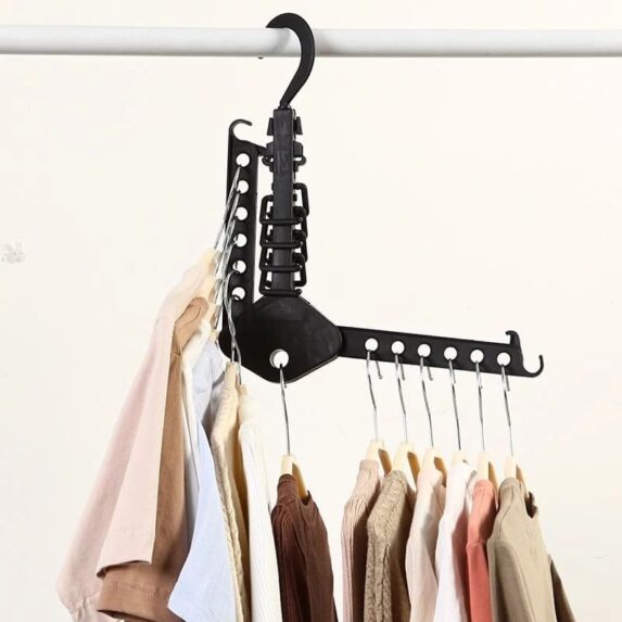 Magic Foldable Cloth Rack Hanger Closet Storage Organizer
