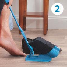 Sock Slider - The Easy on, Easy off Sock Aid Kit & Shoe Horn Pain Free No Bending, Stretching or Straining System that Packs up for Convenient Travel, As Seen on TV 10 Sock Slider - The Easy on, Easy off Sock Aid Kit & Shoe Horn Pain Free No Bending, Stretching or Straining System that Packs up for Convenient Travel, As Seen on TV