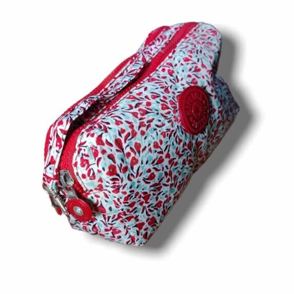Kipling Double Zip Pouch with Strap